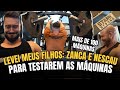 Testamos as maquinas da minha academia