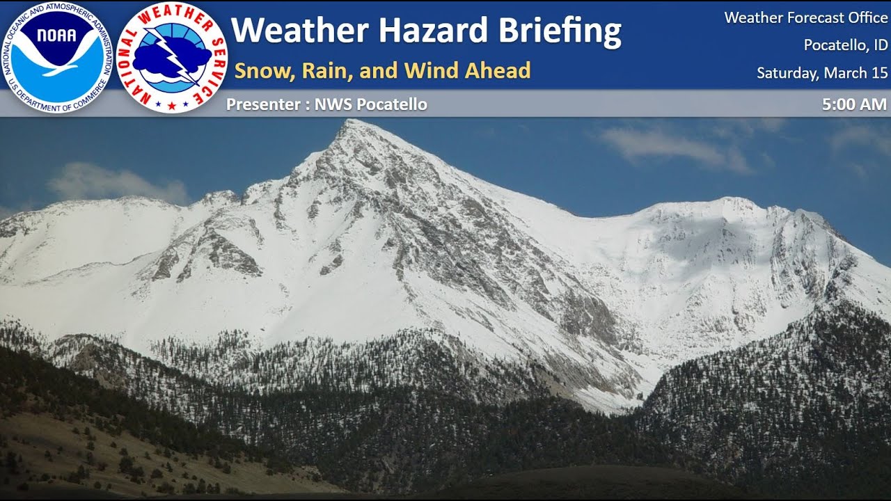 03/15/25 Hazard Briefing - Snow, Rain, and Wind Ahead - YouTube