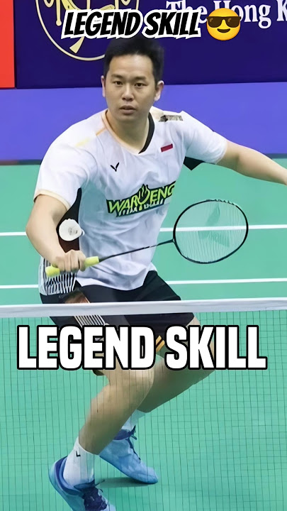 Hendra Setiawan The Effortness Skill #badminton #badmintonindonesia #fypyoutube