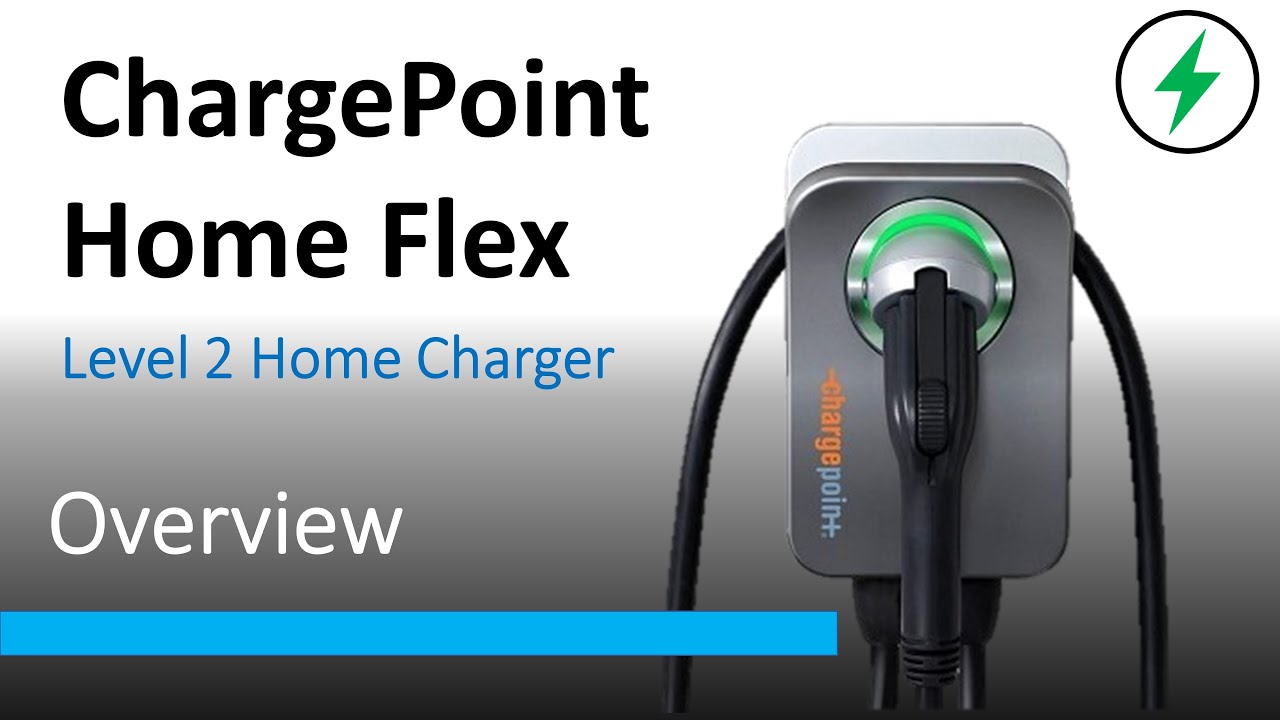 ChargePoint Home Flex Level 2 EVSE Electric Vehicle (EV) Home Charger