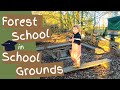 Using school grounds for forest school  5 tips for setting up a forest school