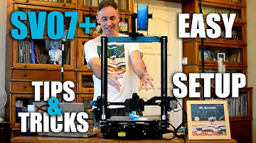 Sovol Klipper / SV07 Plus Easy Setup Guide 3D Printer calibration: bed leveling z-offset z-tilt wifi