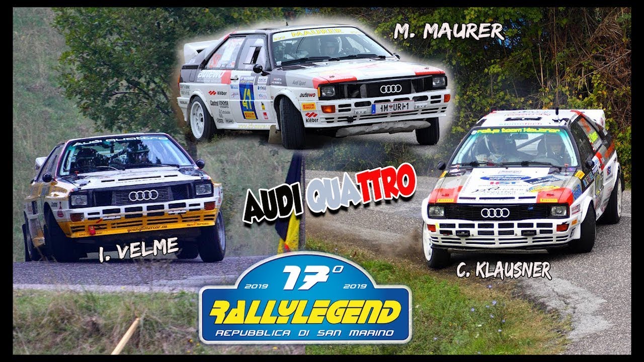 Audi Quattro | I. Velme | C. Klausner | M. Maurer | RallyLegend 2019 PURE SOUND