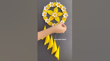 Amazing Wall Hanging Idea #youtubeshorts #viralshort #diy #amazing #wallhanging #homedecor #craft