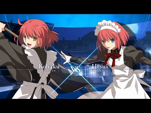 [MELTY BLOOD: TYPE LUMINA "Hisui VS Kohaku" Gameplay Video ➁]