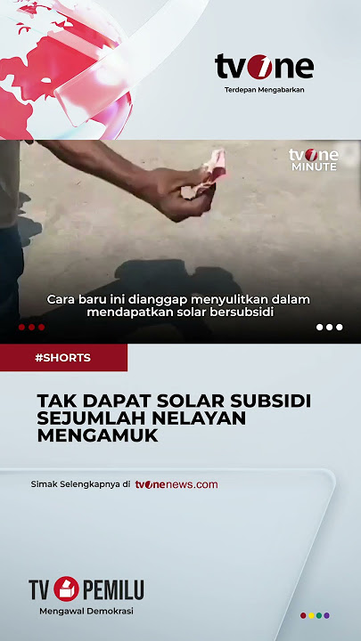 Download lagu Beli Solar Mesti Pakai Aplikasi, Nelayan Indramayu: Ribet, Jangan Dipersulit #shorts #tvone #news