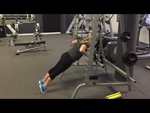 Smith Machine Push Up