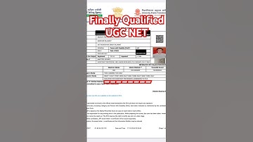 UGC NET Psychology Qualified #ugcnet #ugcnetexam #ugcnet2024 #ugcnetpsychology