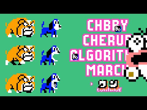 【Title Screen】Chbby Cherub Algorithm March／おばけのQ太郎（ファミコン）アルゴリズム行進