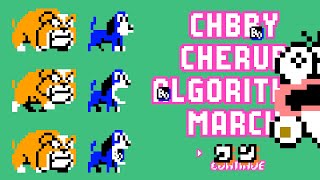 【Title Screen】Chbby Cherub Algorithm March／おばけのQ太郎（ファミコン）アルゴリズム行進