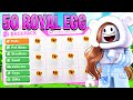 HO SPESO TUTTI I MIEI SOLDI PER APRIRE 50 ROYAL EGG SU ROBLOX!