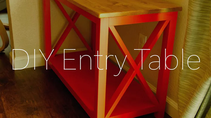 DIY Entry Table | Patrick Hosey