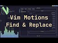 Vim Substitution Command