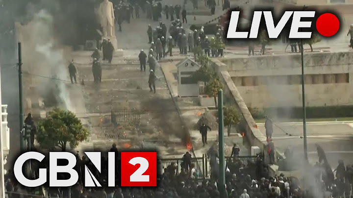 WATCH LIVE: Greek General Strike ERUPTS in CHAOS over deadly train crash