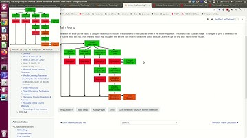 The Moodle Lesson Tool, Lecture #4 - Part 1: Links