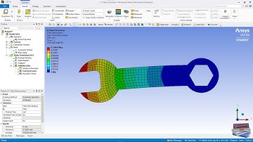 Wrench Simulation (Ansys Workbench)