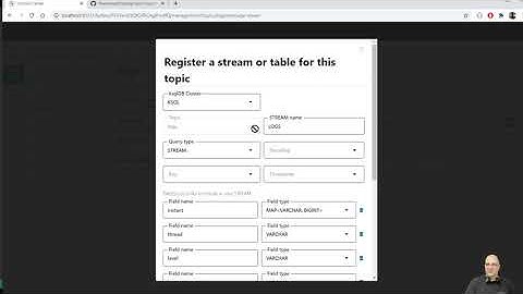 Java Logs and Audit to Kafka viewing with Streams and KSQL