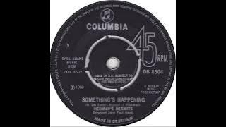 UK New Entry 1968 (258) Herman's Hermits - Something's Happening