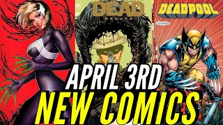 NEW COMIC BOOKS RELEASING APRIL 3RD 2024 MARVEL PREVIEWS COMING OUT THIS WEEK #COMICS #COMICBOOKS