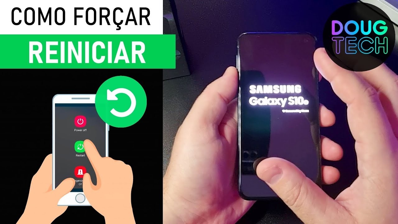 Como DESTRAVAR o Samsung (FORÇAR REINICIAR) - YouTube