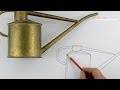 Start Drawing: PART 2  - Draw a Watering Can using Shape