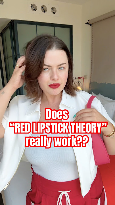 Does “RED LIPSTICK THEORY” really work!??🤔shout out ​⁠@thelipsticklesbians #makeup #redlipstick