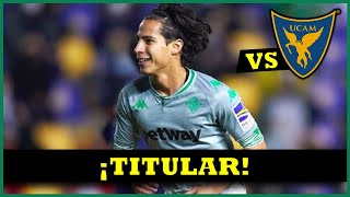 Así jugó Diego Lainez vs UCAM Murcia - 17 diciembre 2020 ⚽