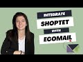 Integrate your shoptet account with ecomail