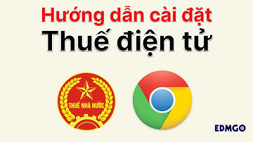 Hướng dẫn cài đặt thuế điện tử trên trình duyệt Google Chrome
