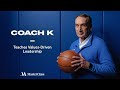 Coach k teaches valuesdriven leadership  official trailer  masterclass