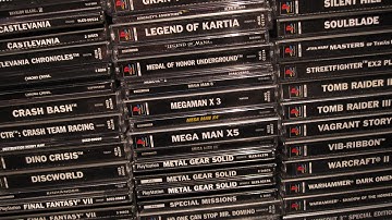 My PlayStation collection, revisited