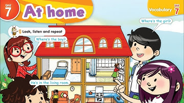 Connect Primary 1 Term 1 Unit 7 | At home 🛋️🛏️🛁