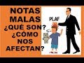 Soy Docente: NOTAS DESFAVORABLES ¿QUÉ SON Y CÓMO NOS AFECTAN?