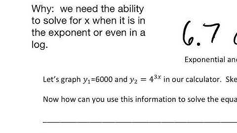 6.7 common logarithms