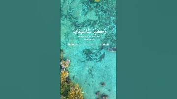 سورة آل عمران الآية ١٩٣ {رَّبَّنَا إِنَّنَا سَمِعْنَا مُنَادِيًا يُنَادِي لِلْإِيمَانِ} بصوت عذب
