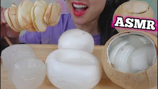 ASMR PALM FRUIT + COCONUT JELLO (EATING SOUNDS) NO TALKING | SAS-ASMR