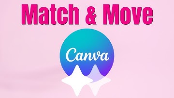 Match and Move Animation Design Canva Tutorial For Beginners