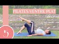 10 minutes de pilates pour un ventre plat  pilates pour dbutants  challenge nouvel an  jour 5