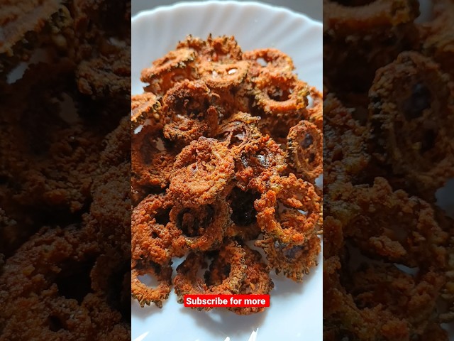 Crispy Karela Chips 😍😋 #Karelachips class=