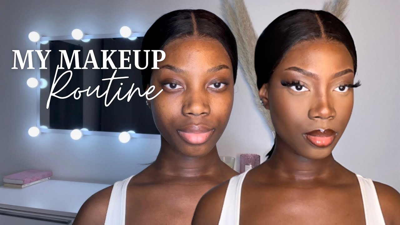 MAKEUP ROUTINE | MA ROUTINE MAKEUP - YouTube