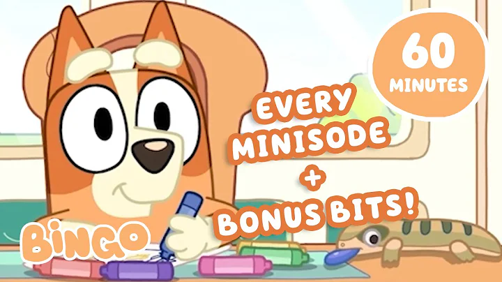 EVERY Minisode + Bluey Bonus Bits! 🧡 ✨ | 60 MINUTES | Bingo - Official Channel