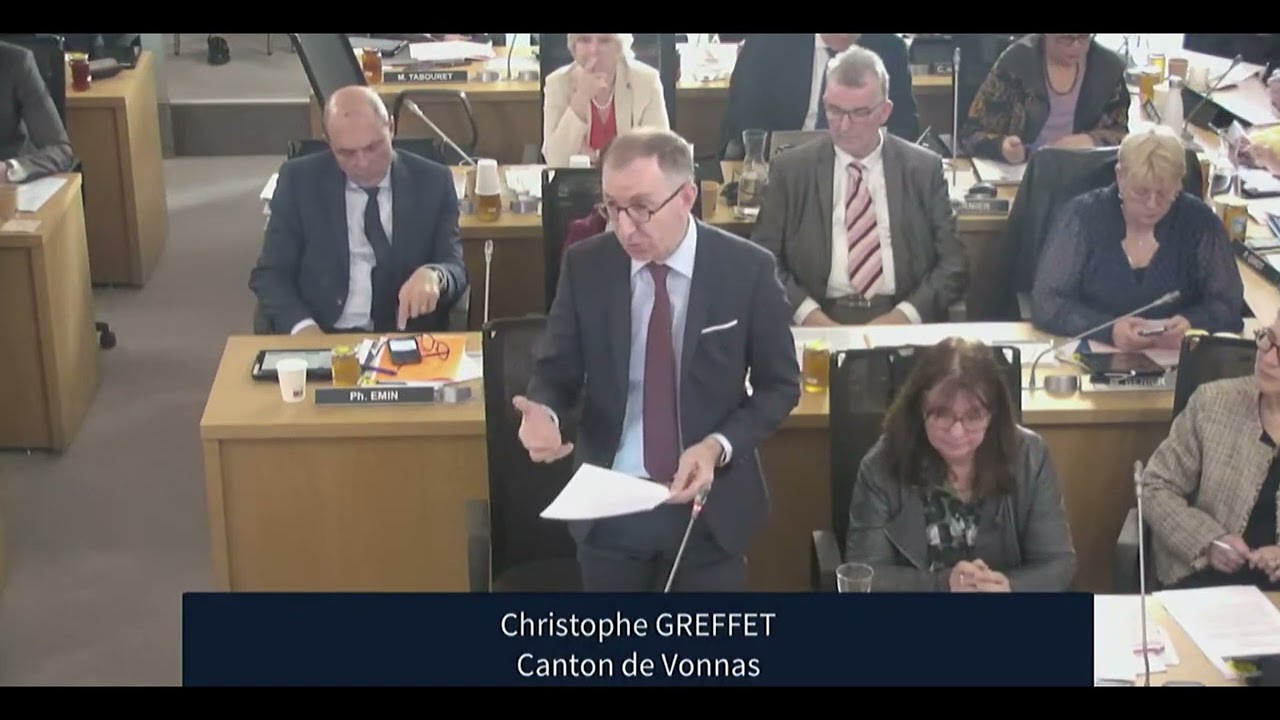 Christophe GREFFET - Intervention sur les énergies renouvelables - Session de mars 2026