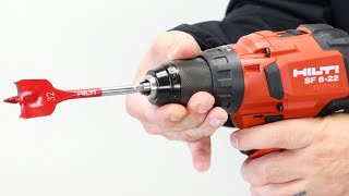 Hilti Nuron SF 6-22, 85 Nm Cordless Drill Driver Working Test