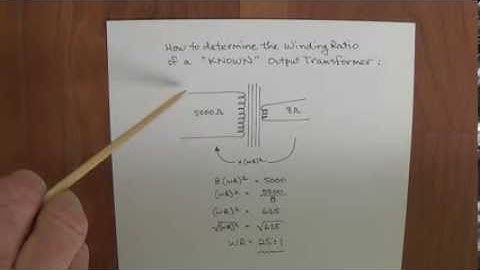 Output Transformers: A Discussion of Basic Principles