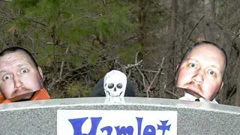 Hamlet Graveyard Scene Puppet Show