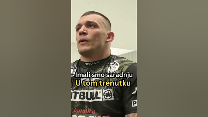 Darko Stosic O radu sa Mirko Cro Cop