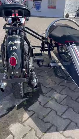 Horex Regina mit Kali K103 Seitenwagen #motorcycle #vintage