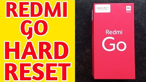 Redmi GO Hard Reset || MI M1903C3GI Pattern Lock / Pin Lock Remove