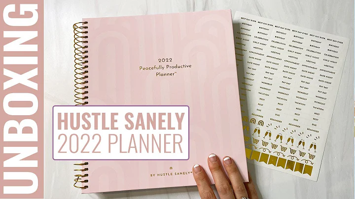 UNBOXING Hustle Sanely 2022 Peacefully Productive ...