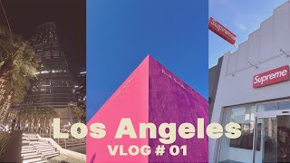 LA여행VLOG | 인터컨티넨탈 LA | 페어팩스거리 | 핑크스핫도그 | 폴스미스핑크월 [코시국 미국여행?? EP.8]